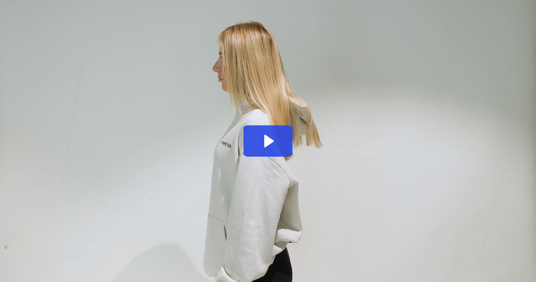 Womens Relax Hoodie - Bone